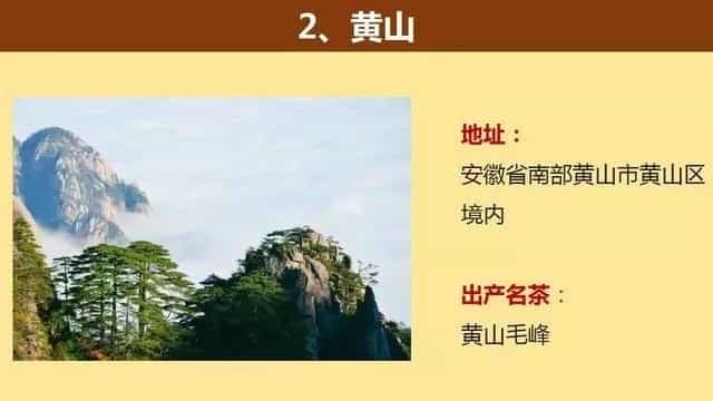 中国著名的茶山大汇总，看看你知道几个？