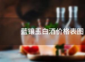 蓝镶玉白酒价格表图(蓝镶玉白酒价格表大全)